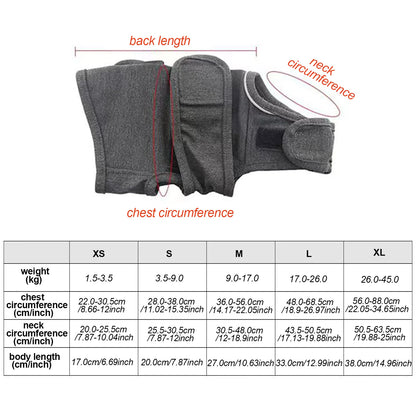 Dog Anxiety Wrap for Fireworks & Thunderstorms | Calming Vest for Small, Medium & Large Dogs - Adjustable Stress Relief Jacket