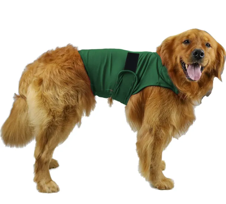 Dog Anxiety Wrap for Fireworks & Thunderstorms | Calming Vest for Small, Medium & Large Dogs - Adjustable Stress Relief Jacket