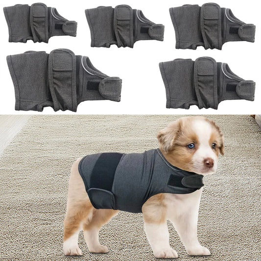 Dog Anxiety Wrap for Fireworks & Thunderstorms | Calming Vest for Small, Medium & Large Dogs - Adjustable Stress Relief Jacket