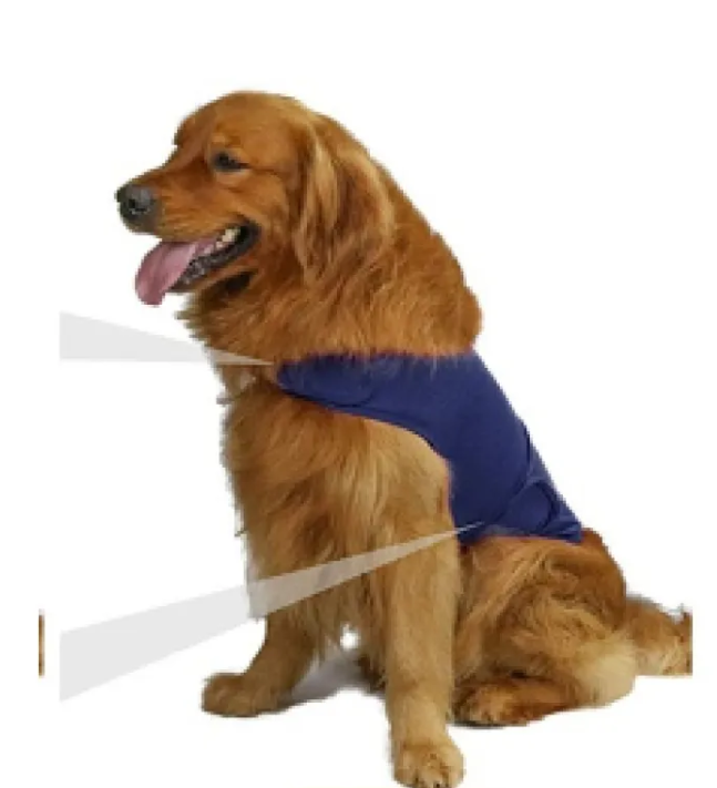 Dog Anxiety Wrap for Fireworks & Thunderstorms | Calming Vest for Small, Medium & Large Dogs - Adjustable Stress Relief Jacket